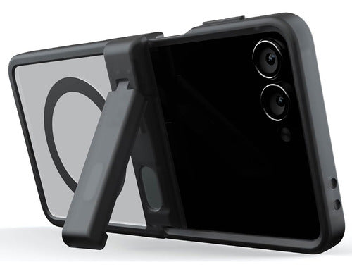 Funda Para Samsung Z Flip 7 Covert Ghostek Humo/ Matte