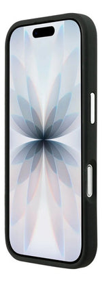 Funda Para iPhone 17 Normal Silicon Silver Croc Lacoste Negro Silver Croc