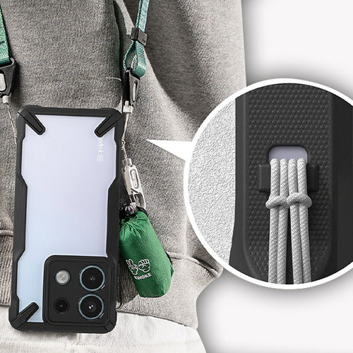 Funda Para Redmi Note 13 Pro 5g/ Poco X6 5g Fusion X Ringke Negro