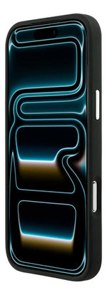 Funda Para iPhone 17 Pro Max Lacoste Magsafe Silver Croc Negro Croc