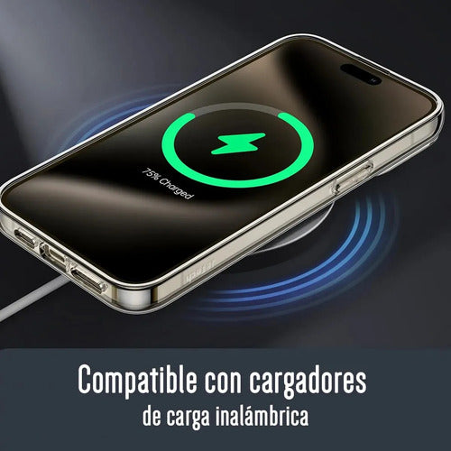 Funda Para Galaxy Z Flip 7 Magnetic Clear Transparente