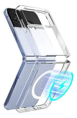 Funda Para Galaxy Z Flip 7 Magnetic Clear Transparente
