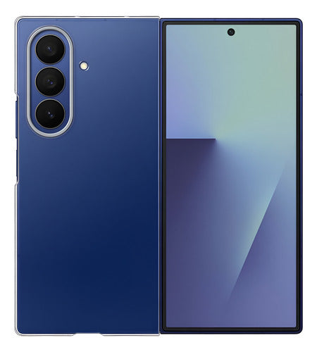Funda Para Galaxy Z Fold 7 Samsung Clear Case Original Transparente Clear Case