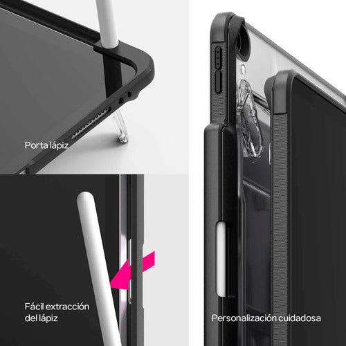 Funda Para iPad Air 13 Pulgadas M3/ M2 2025/2024 Ringke Fusion Sketch Portalápiz Transparente