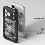 Funda Para iPhone 17 Pro Fusion X Ringke Uso Rudo Certificada Camo