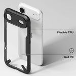 Funda Para iPhone 17 Air Fusion X Ringke Uso Rudo Certificada Negro