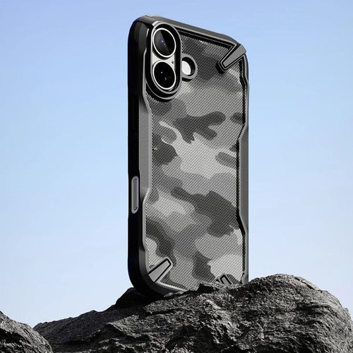 Funda Para iPhone 17 Fusion X Ringke Uso Rudo Certificada Camo