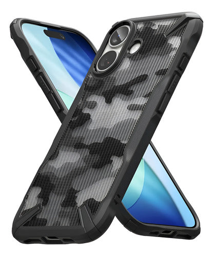 Funda Para iPhone 17 Fusion X Ringke Uso Rudo Certificada Camo