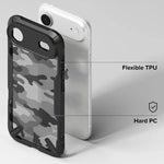 Funda Para iPhone 17 Air Fusion X Ringke Uso Rudo Certificada Camo