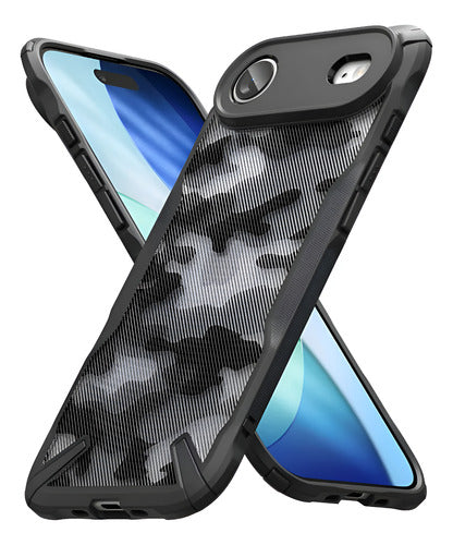 Funda Para iPhone 17 Air Fusion X Ringke Uso Rudo Certificada Camo
