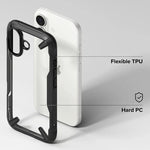 Funda Para iPhone 17 Fusion X Ringke Uso Rudo Certificada Negro