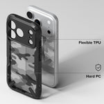 Funda Para iPhone 17 Pro Max Ringke Fusion X Uso Rudo Reforzada Camo