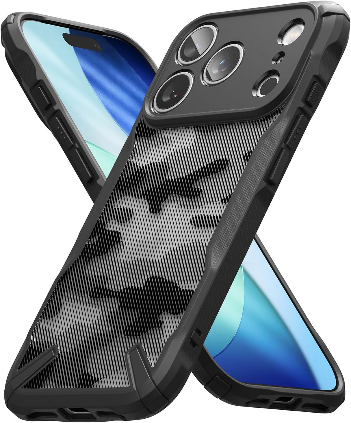 Funda Para iPhone 17 Pro Max Ringke Fusion X Uso Rudo Reforzada Camo