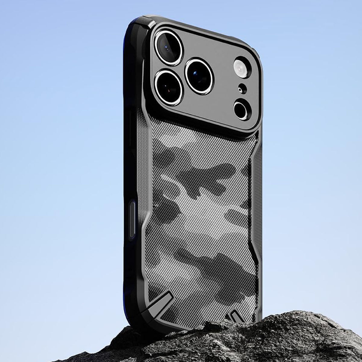 Funda Para iPhone 17 Pro Max Ringke Fusion X Uso Rudo Reforzada Camo