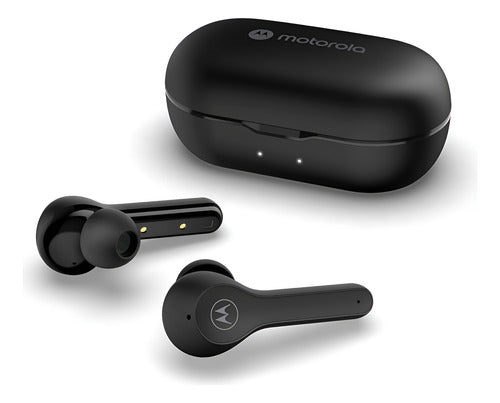 Audífonos Motobuds 085 Motorola Bluetooth Contra Agua Negro