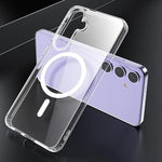 Funda Para Galaxy A55/ A35 Magnetic Clear Transparente