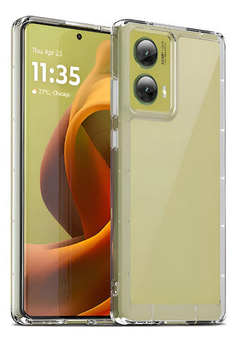 Funda Para Moto G85 Hybrid Clear Transparente