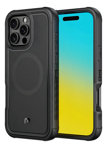 Funda Para iPhone 16 Pro Mybat Pro Maverick Rogue Negro