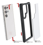 Funda Para Galaxy S23 Ultra Ghostek Covert Transparente/negro