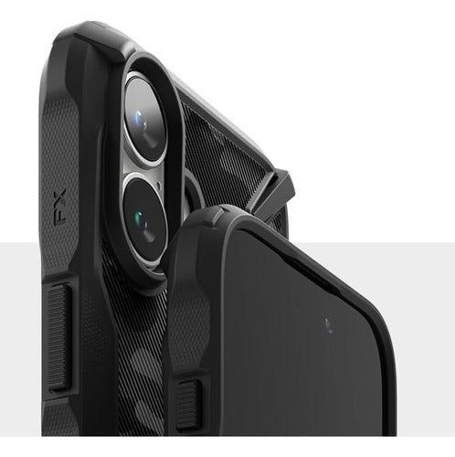 Funda Para iPhone 16 Normal Ringke Fusion X Case Premium Uso Rudo Camo