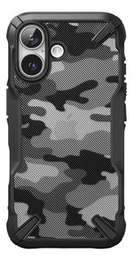 Funda Para iPhone 16 Normal Ringke Fusion X Case Premium Uso Rudo Camo