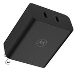 Cargador Motorola 125w Duo Charger Usb- C Turbopower + Cable