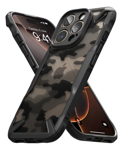 Funda Para iPhone 15 Pro Max Ringke Fusion X Case Premium Uso Rudo Esquinas Reforzadas