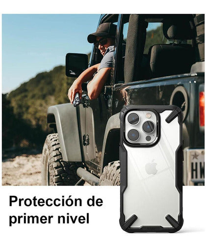 Funda Para iPhone 15 Pro Max Ringke Fusion X Case Premium Uso Rudo Esquinas Reforzadas