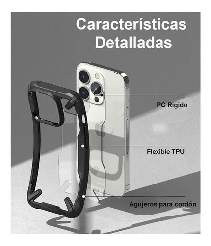 Funda Para iPhone 15 Pro Max Ringke Fusion X Case Premium Uso Rudo Esquinas Reforzadas