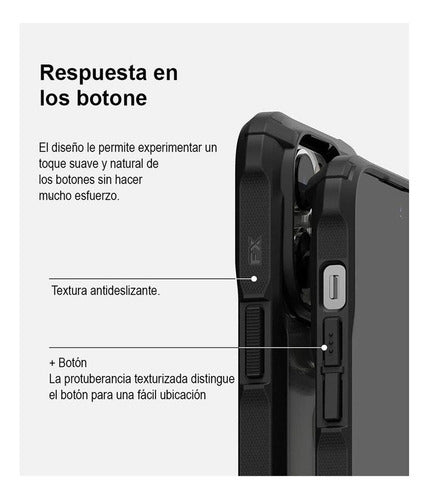 Funda Para iPhone 15 Pro Ringke Fusion X Uso Rudo Camo