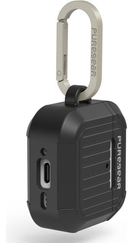Funda Para AirPods 4 Puregear Dualtek 2 Negro