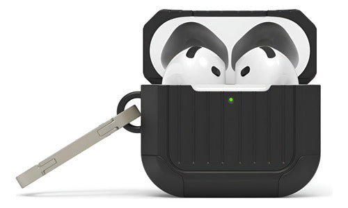 Funda Para AirPods 4 Puregear Dualtek 2 Negro