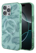 Funda Para iPhone 16 Pro Max Lacoste Alligator Con Magsafe Verde Alligator
