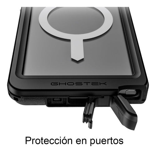 Funda Para Galaxy S25 Ultra Ghostek Nautical Slim Magsafe Transparente