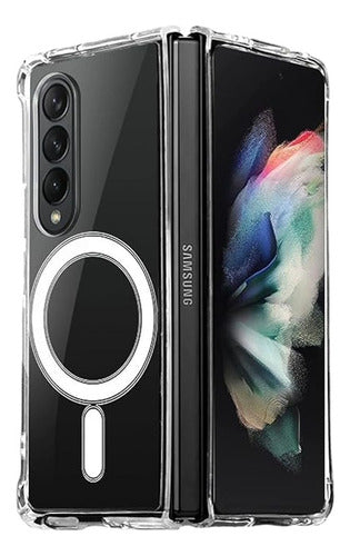 Funda Para Galaxy Z Fold 6 Magnetic Clear Transparente