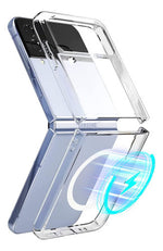 Funda Para Galaxy Z Flip 6 Magnetic Clear Transparente