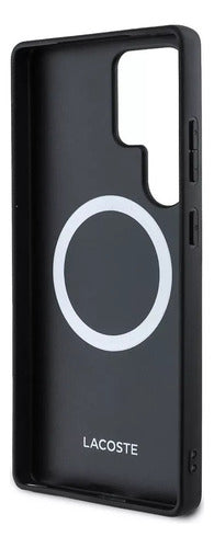 Funda Para Galaxy S25 Ultra Lacoste Iconic Negro