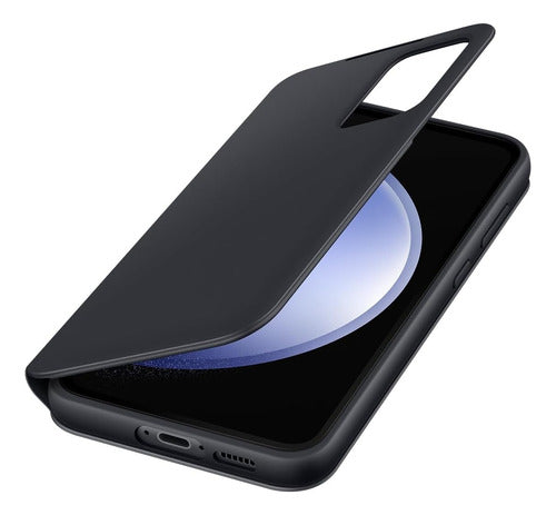 Funda Para Galaxy S23 Fe Case Smart View Wallet Original Negro Smart View