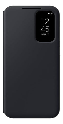 Funda Para Galaxy S23 Fe Case Smart View Wallet Original Negro Smart View