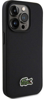 Funda Para iPhone 14 Pro Max Lacoste Magsafe Iconic Slim Negro Iconic Magsafe