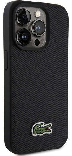 Funda Para iPhone 14 Pro Max Lacoste Magsafe Iconic Slim Negro Iconic Magsafe