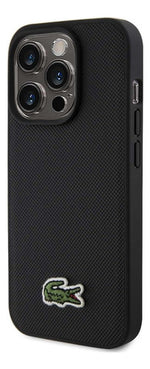 Funda Para iPhone 14 Pro Max Lacoste Magsafe Iconic Slim Negro Iconic Magsafe