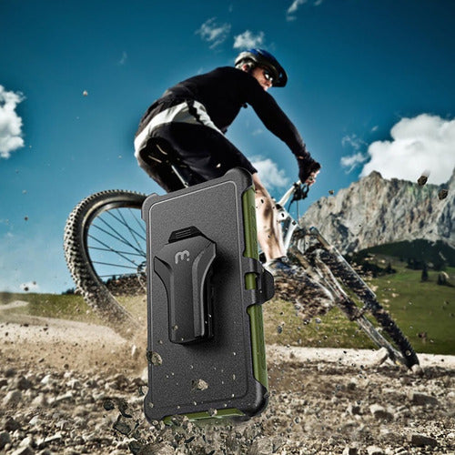 Funda Para Galaxy S25 Ultra Mybat Pro Maverick Clip Verde