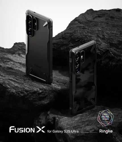 Funda Para Galaxy S25 Ultra Fusion X Ringke Case Premium Camo