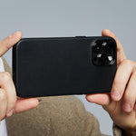 Funda Para iPhone 15 Pro Max Piel Magnética Café