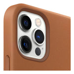 Funda Para iPhone 15 Pro Max Piel Magnética Café