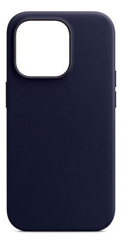 Funda Para iPhone 15 Pro Piel Magnetica Café