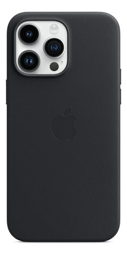 Funda Para iPhone 14 Pro Max Piel Magnética Café