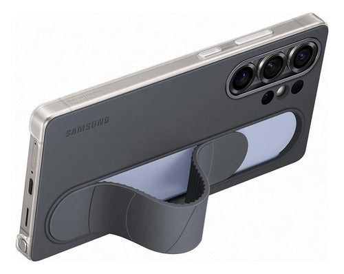 Funda Para Galaxy S25 Ultra Samsung Standing Grip Original Negro Standing Grip Case
