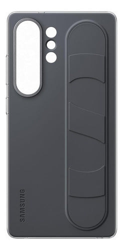 Funda Para Galaxy S25 Ultra Samsung Standing Grip Original Negro Standing Grip Case